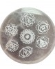 Δίσκος Σεληνίτη Chakra 8cm Βότσαλα - Πέτρες (Tumblestones)